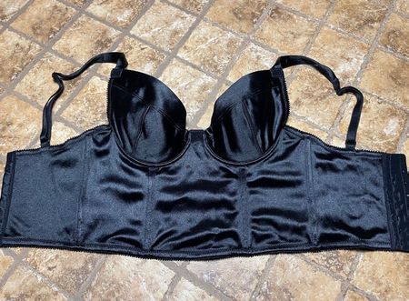 Glamour Corsetto di Raso-tg 80-85A/B👌feste👌vacanze