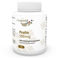 Vita World Prolin 500mg 100 Kapseln