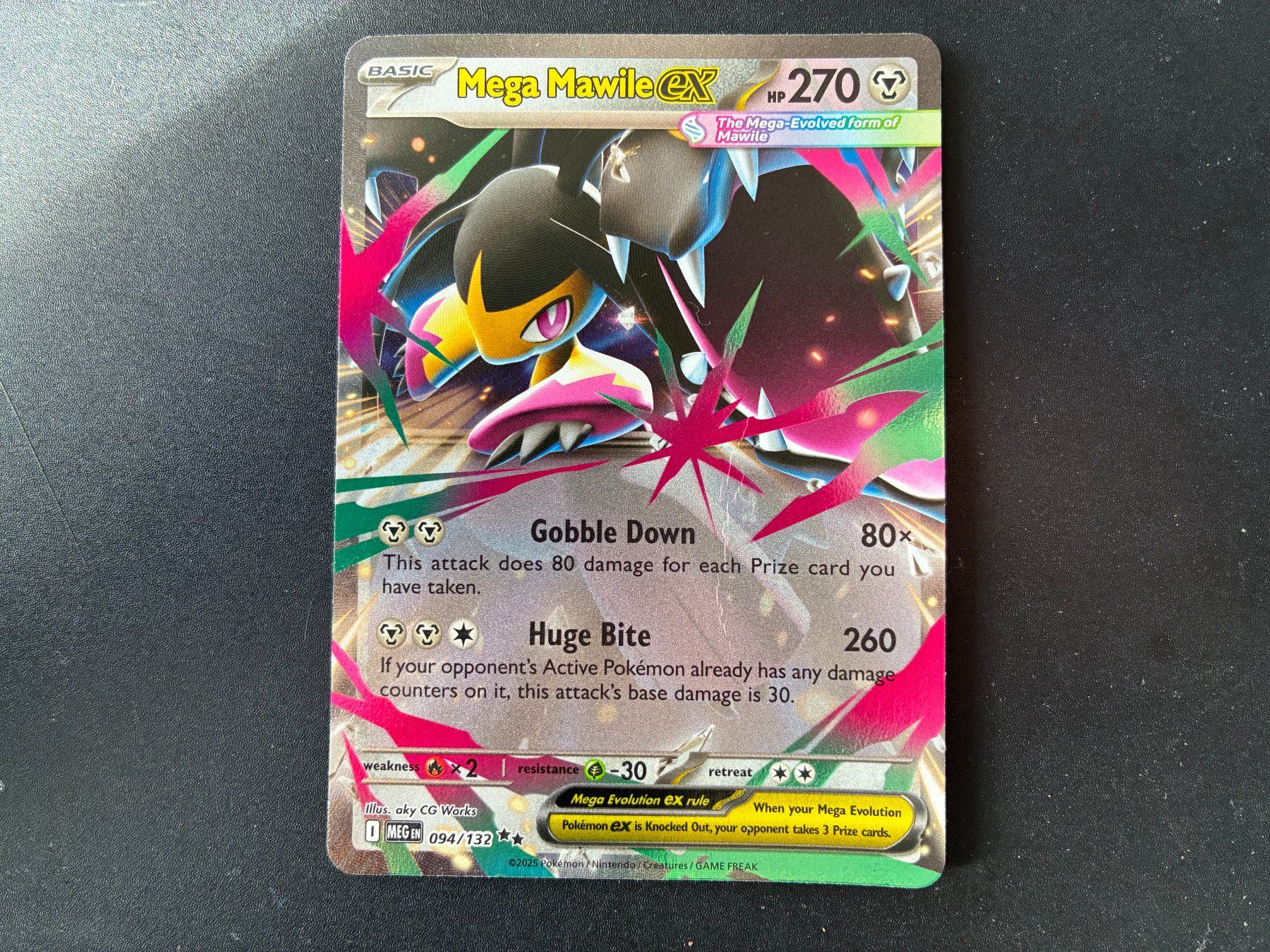 Pokémon Carte collezionabili: Pokemon Mega Mawile ex - 094/132 - en – Nuovo (secondo la descrizione) da Hütten venduto da yve_tf69
