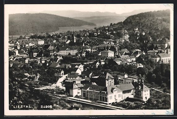Cartoline postali: AK Liestal, Gesamtansicht – Usato da Berlin venduto da bartko-reher
