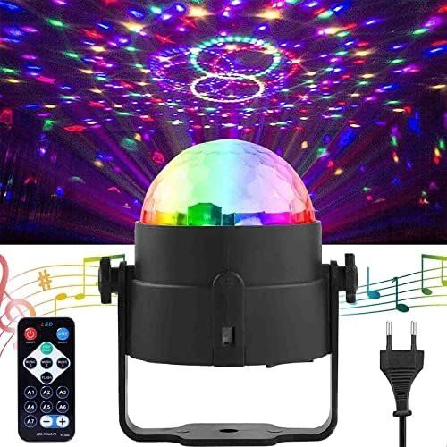 Lampade: LED Discokugel Musikgesteuert – Nuovo e nell'imballaggio originale da Hundwil venduto da Stallone5 3