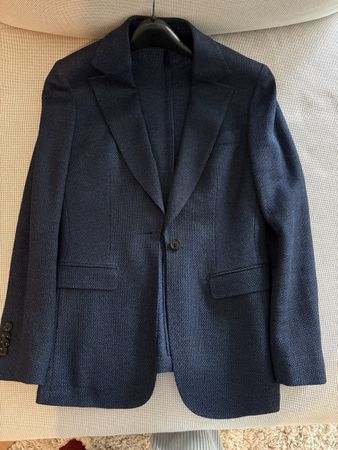 Elegant Italian blazer, dark blue