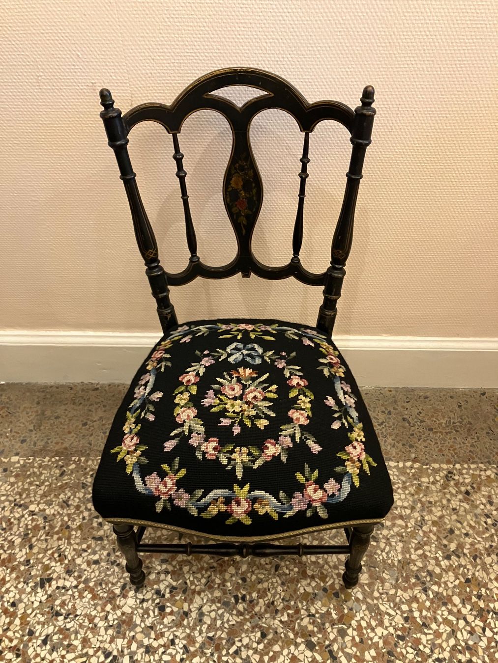 Sedie: Petite chaise d'époque Napoléon III – Usato da Basel venduto da ape_f6ml 1