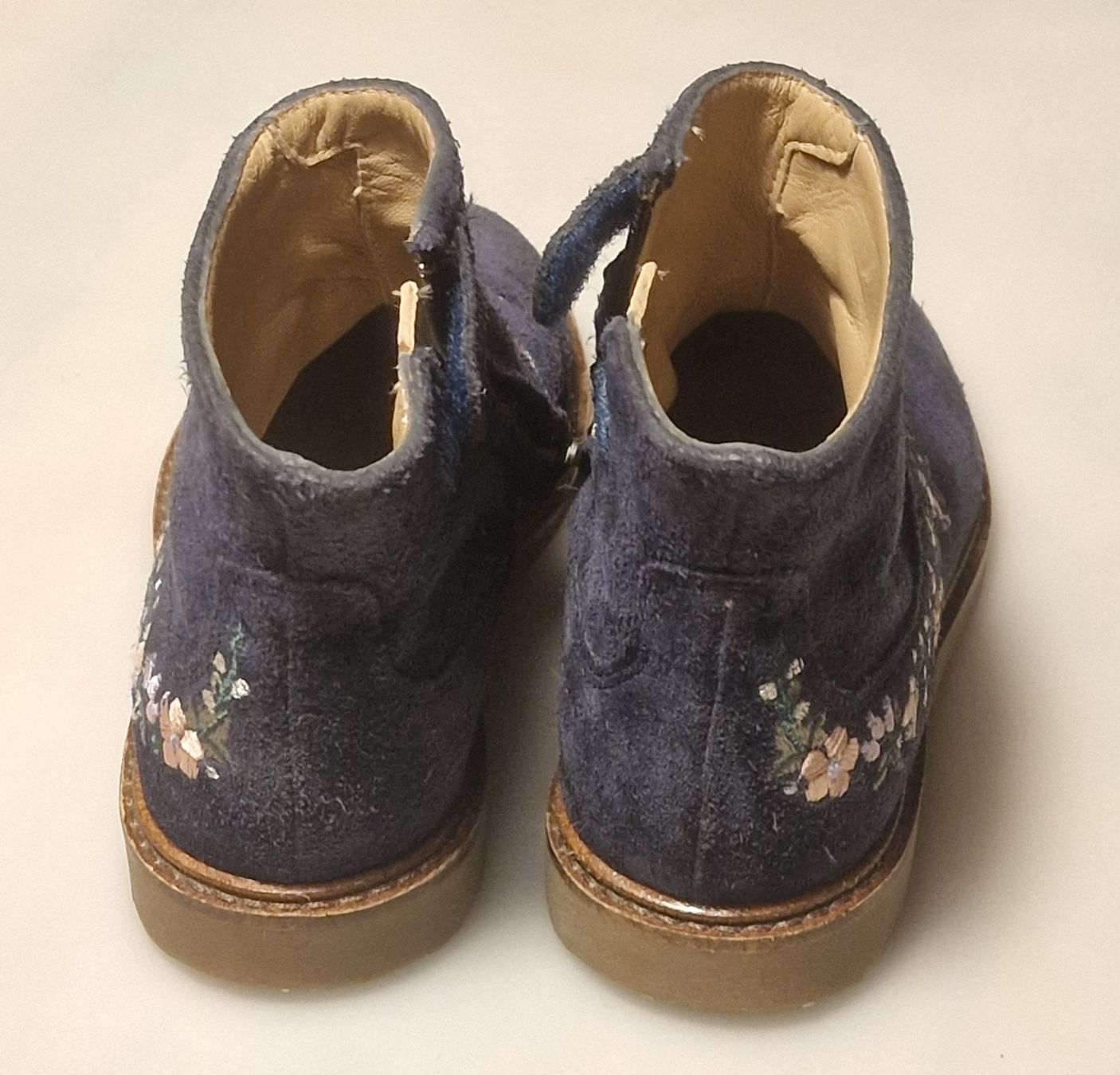Schuhe für Mädchen: Bottines "Pom d'Api" bleu marine brodées taille 29 – Gebraucht aus Gingins von ven_mz7b 1