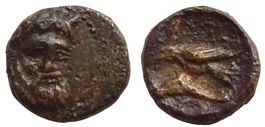 Moesia, ISTROS Æ15 coin– River god Istros !