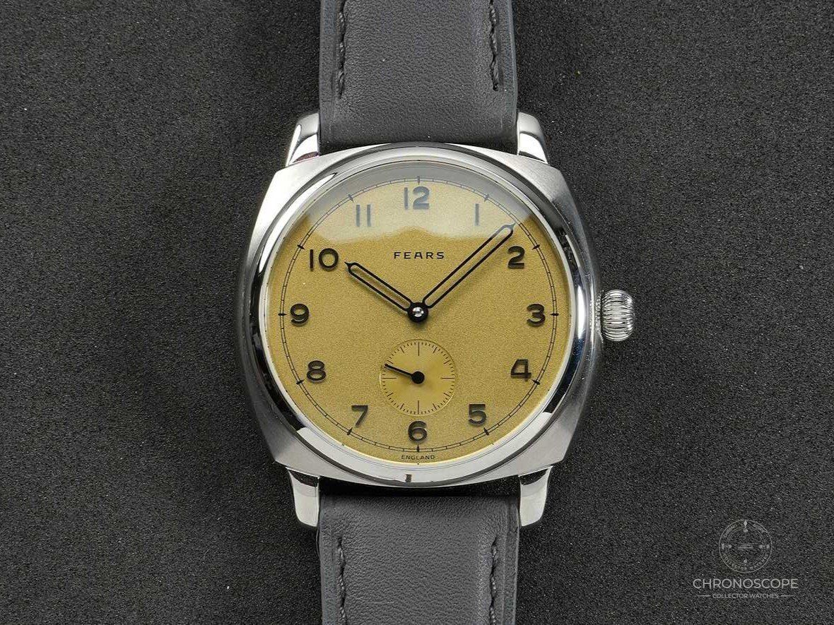 Orologi: Fears Brunswick 38 Champagner-Zifferblatt – Nuovo (secondo la descrizione) da Luzern venduto da ChronoScope6004