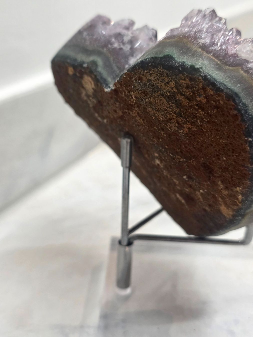 Minerali & Pietre curative: Amethyst Herz auf Stand HD 452g – Nuovo e nell'imballaggio originale da Matzingen venduto da Shay_Crystalz 2