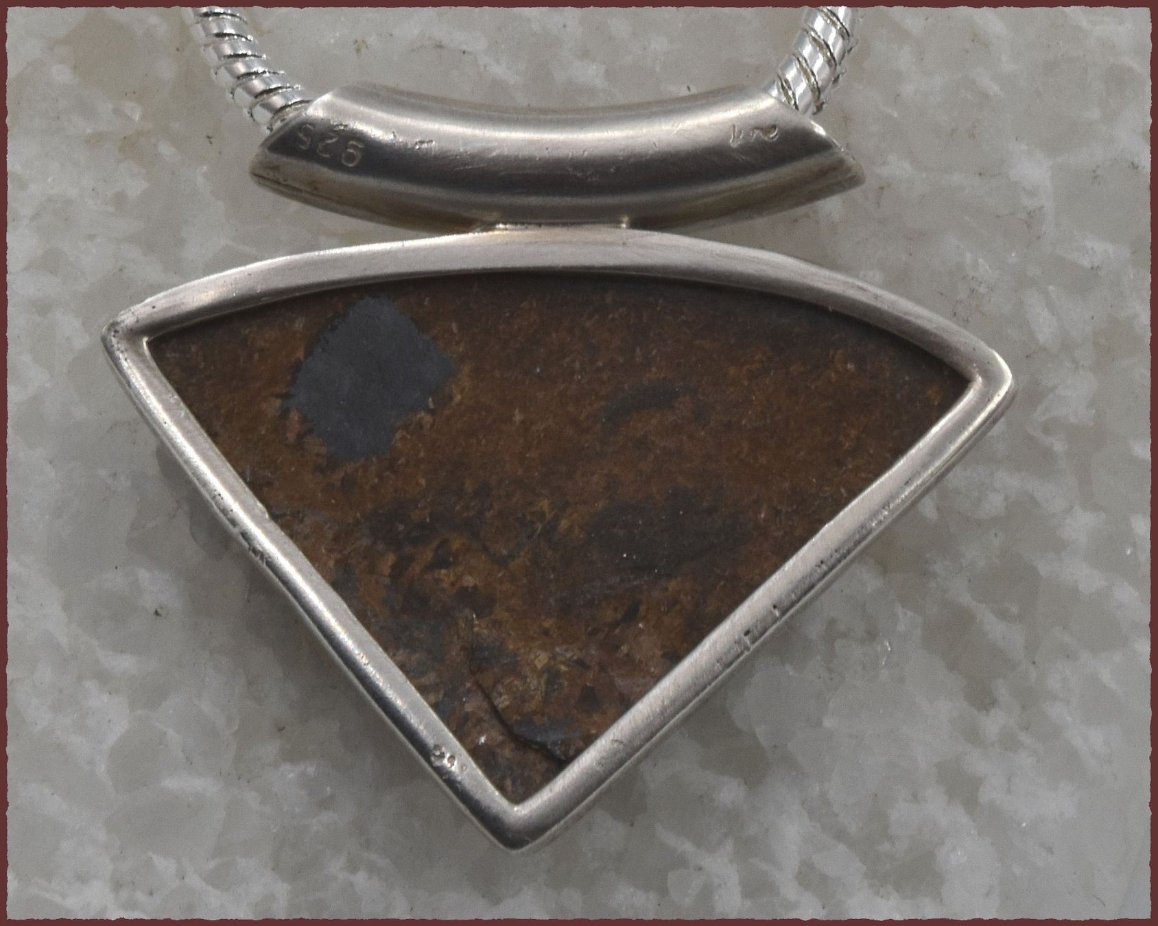 Catenine: Kette 925 Silber mit Branzit Anhänger – Nuovo e nell'imballaggio originale da Oberglatt ZH venduto da Goldfee1 3