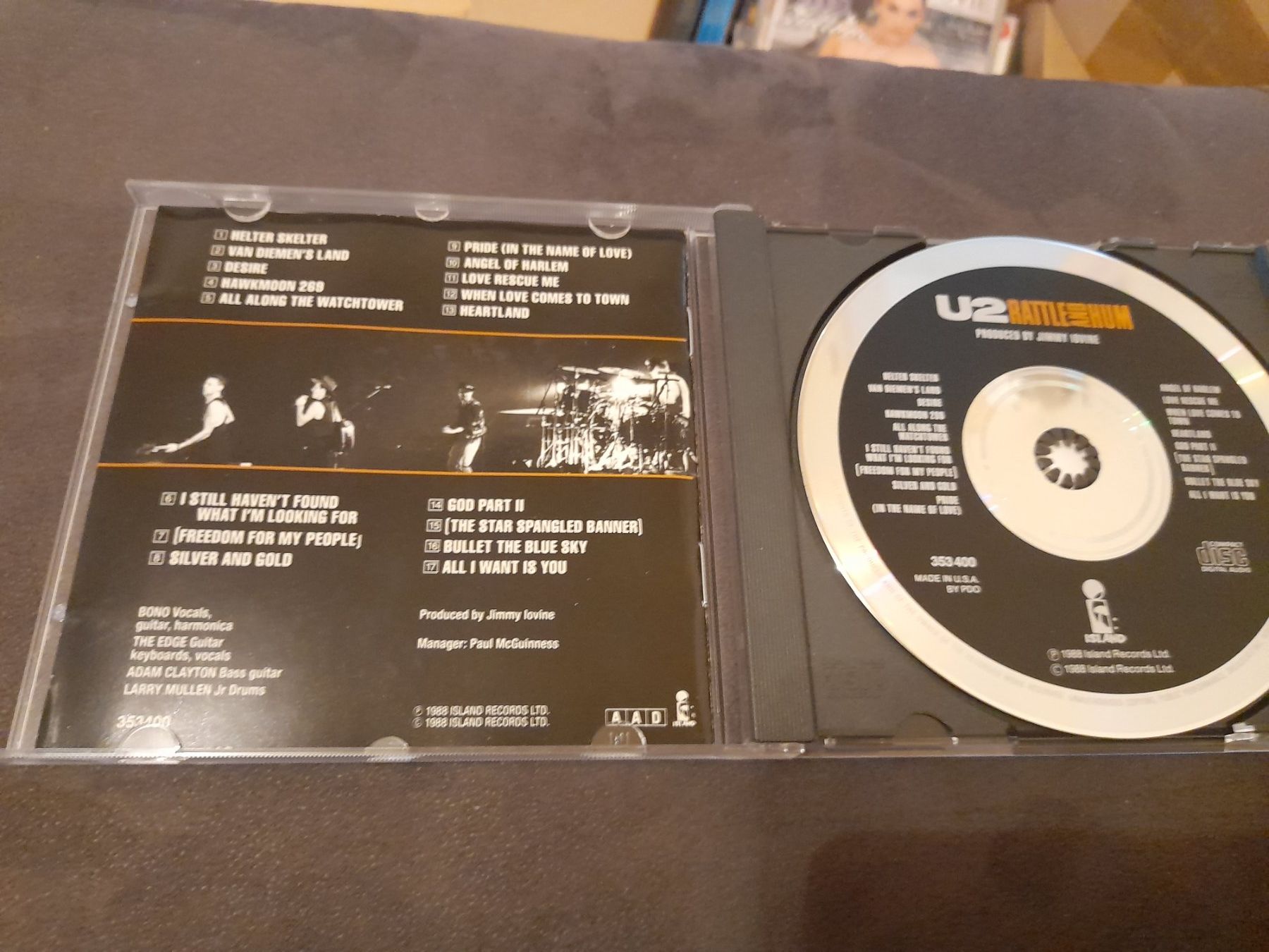 CDs: CD U2 Rattle and Hum – D'occasion à Lustmühle par chevi03 1
