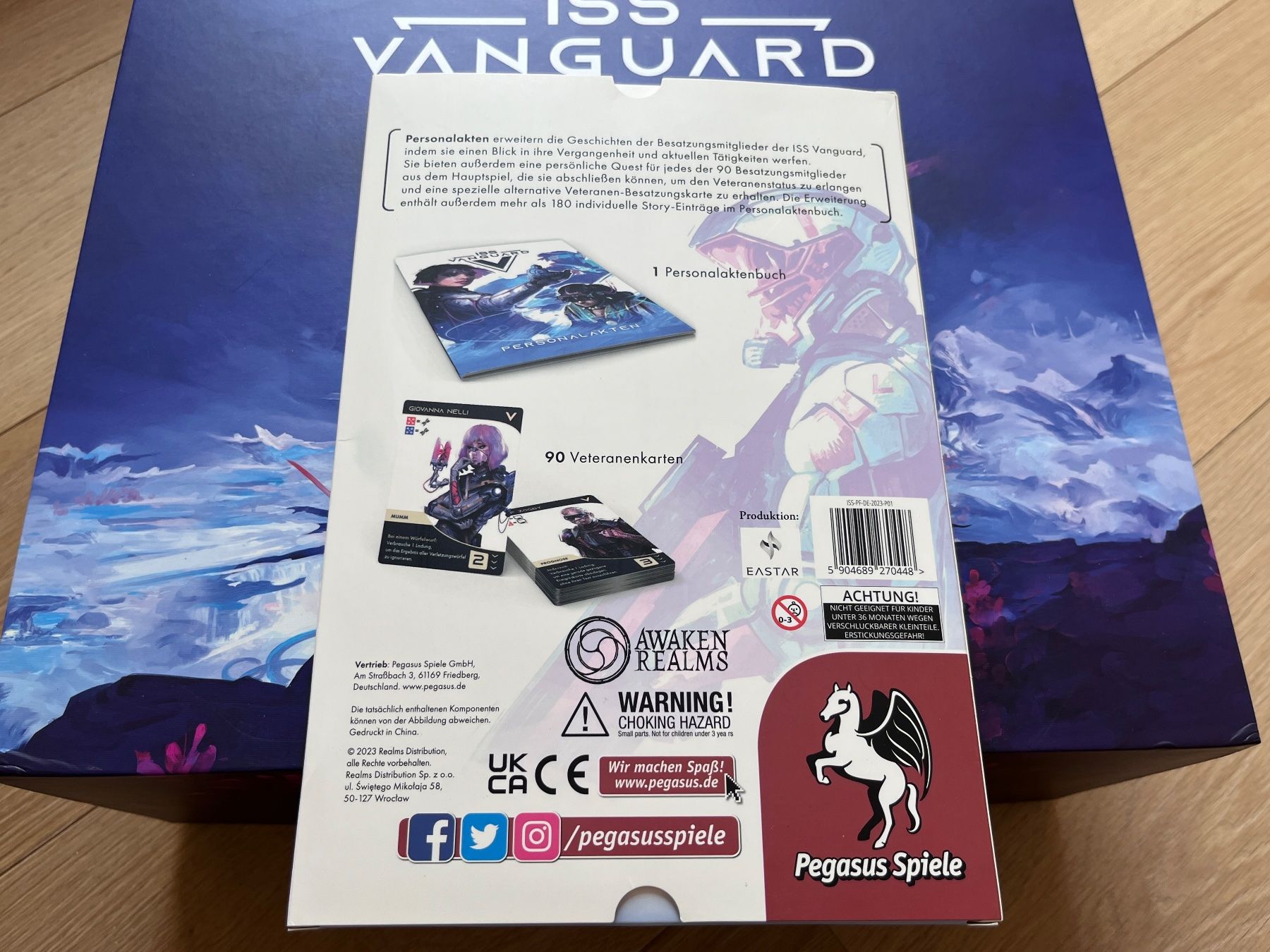 Giochi: ISS Vanguard inkl. Personalakten deutsch – Usato da Brig venduto da Tobijo 1