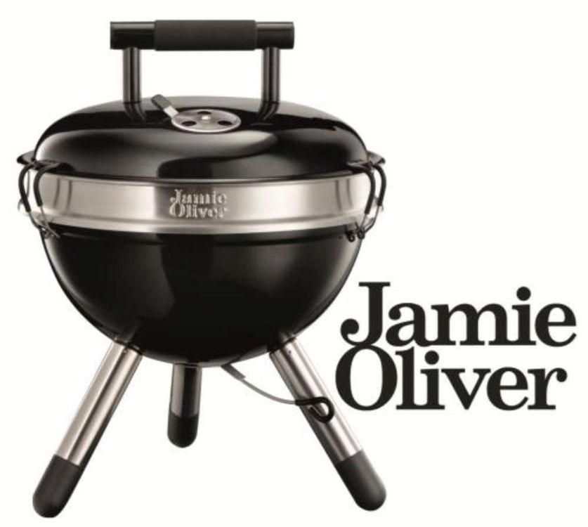 Jamie Oliver tragbarer Kugelgrill Grill BBQ schwarz Kaufen auf Ricardo