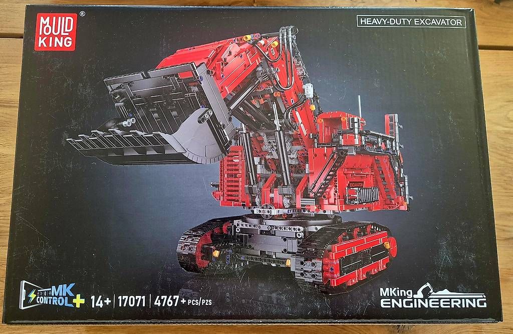 Kit di costruzioni: Mould King 17071 Schwerlastbagger – Usato da Flumenthal venduto da SilvanSchmutz