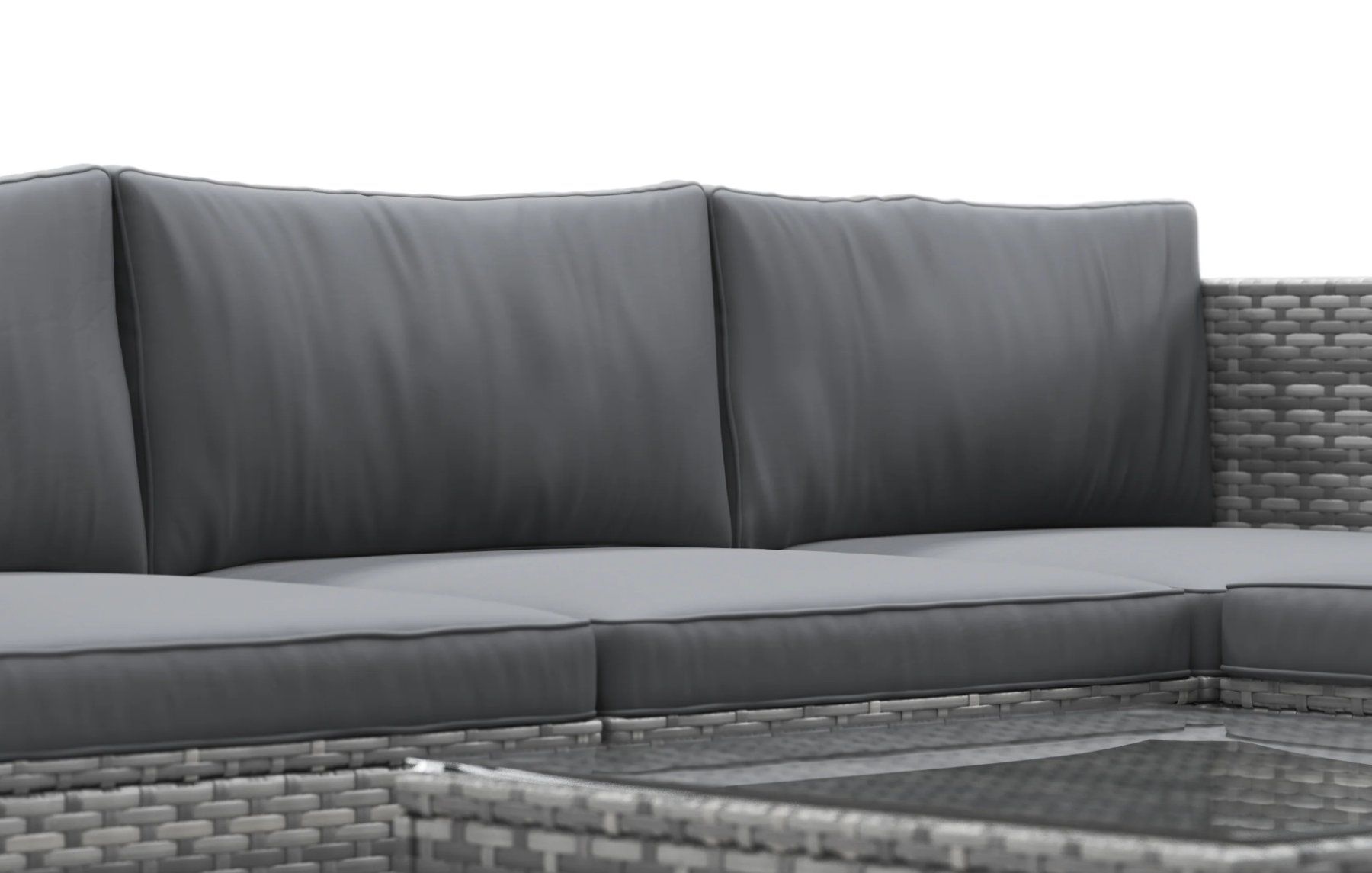 Divani: Rattanlounge MALIBU grau / anthrazit - Gratis Versand – Nuovo e nell'imballaggio originale da Kleinwangen venduto da Maluwa_GmbH 7