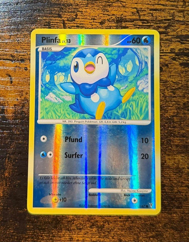 Pokémon Sammelbilder & Trading cards: Plinfa Reverse Holo 121 – Gebraucht aus Zürich von PEACECOCOON