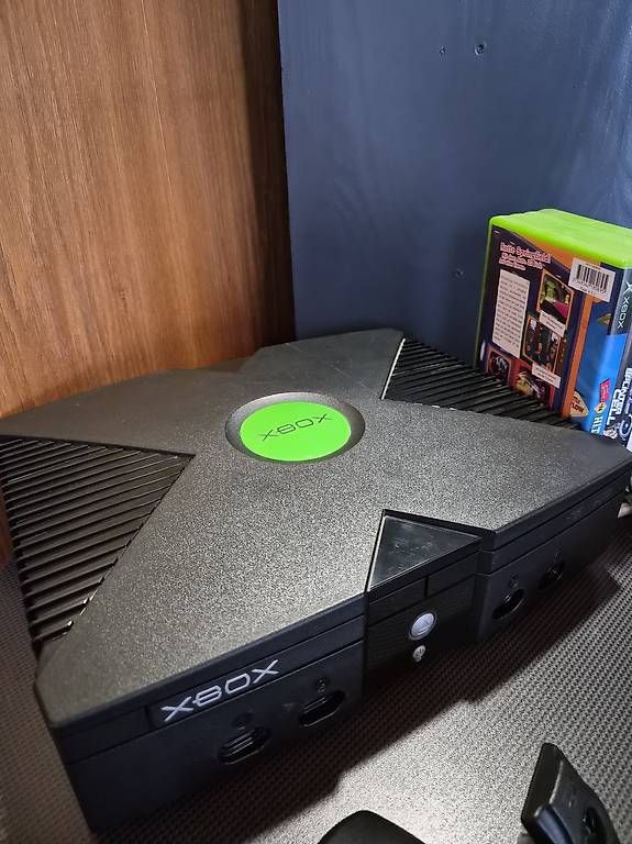 Console: Xbox Classic, Inkl. Kabel, Controller, DVD Adapter, 4 Spiele – Usato da Berg TG venduto da pas_mft2 2
