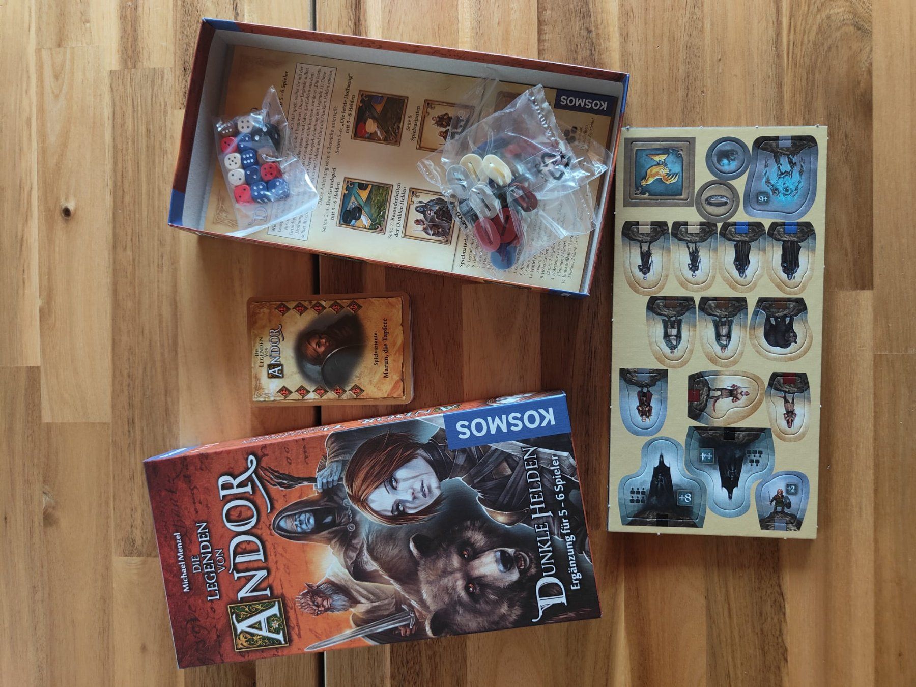 Kosmos Giochi: Die Legenden von Andor Dunkle Helden Ergänzung – Nuovo e nell'imballaggio originale da Münsingen venduto da Phyxius1982 1