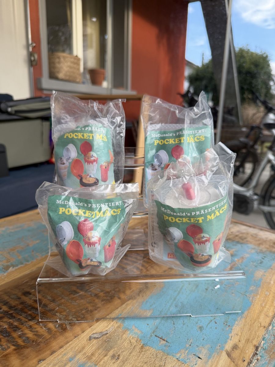Mc Donald's Figurines: Mc Donalds Pocket Mäcs 1996 – Neuf avec emballage d'origine à Strengelbach par shihtzuliving_22 1