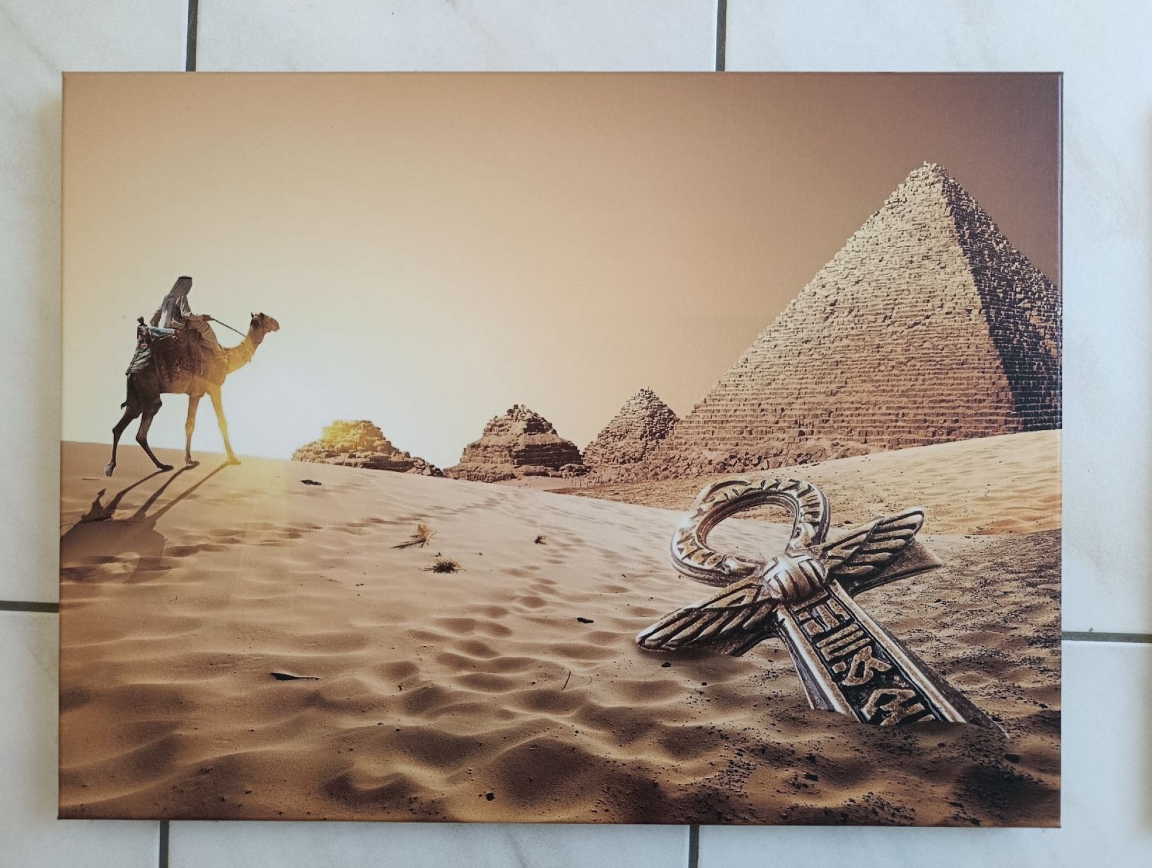 Foto & Immagini: Ägypten-Leinwandbilder, Wüste Pyramide – Usato da Kleinandelfingen venduto da NinaS02 1