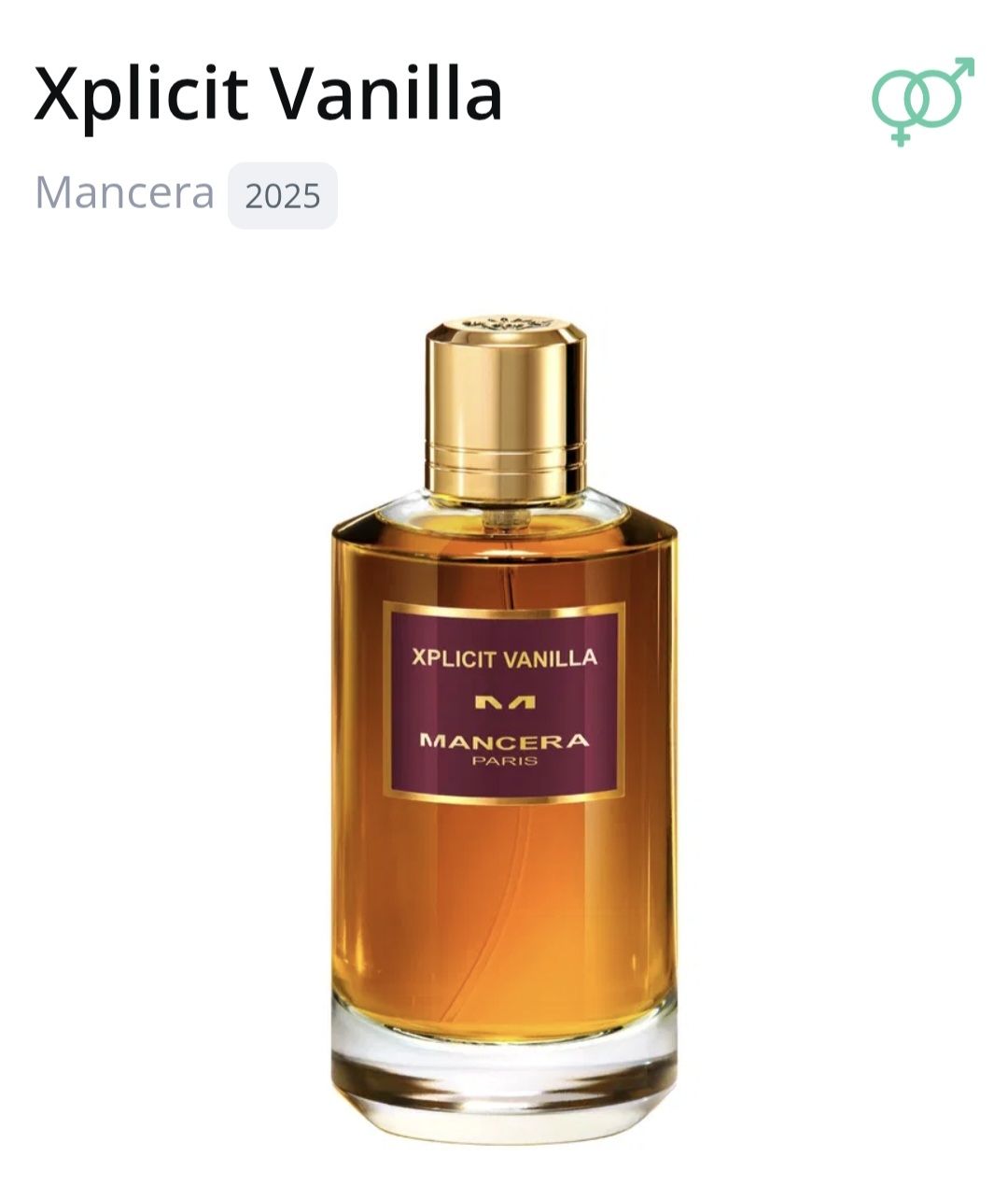 Mancera Profumi & Eau de Toilette: 2 ml XPLICIT VANILLA MANCERA ABFÜLLUNG – Nuovo (secondo la descrizione) da St. Gallen venduto da CaliSunshine 1
