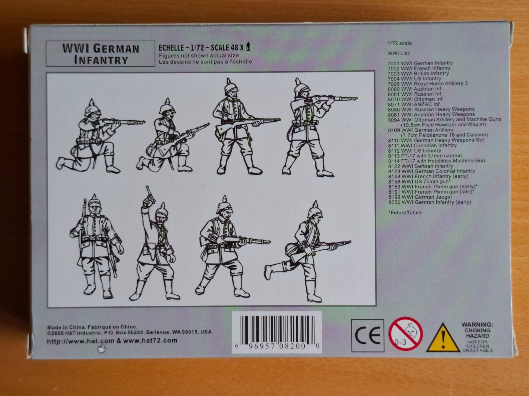 Modellbausätze & Standmodelle: HäT 1/72 WW l German Infantry – Neu und originalverpackt aus Diepoldsau von beeteutel 1