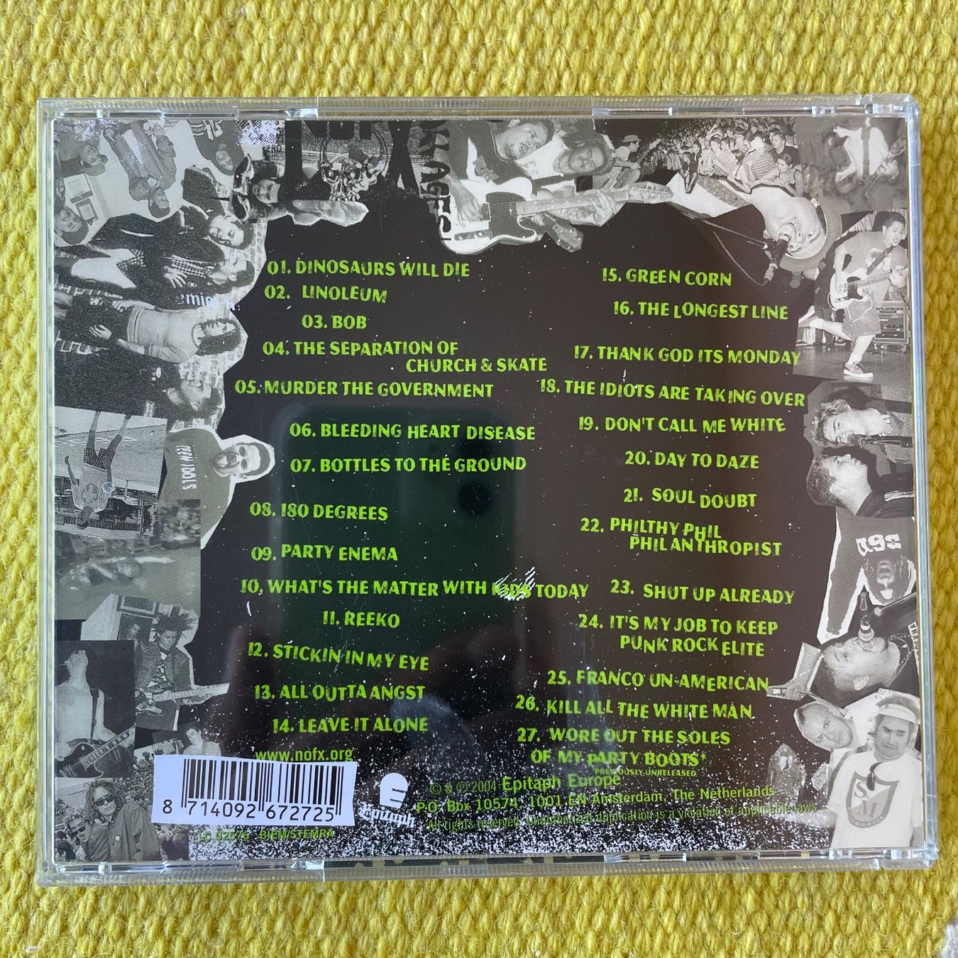 CD: NOFX-THE GREATEST SONGS EVER WRITTEN – Usato da Rorschacherberg venduto da CD-Roli 1