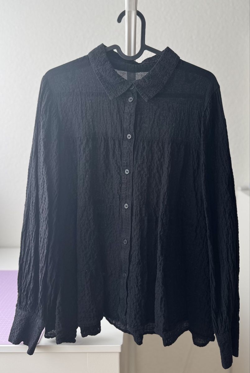 H&M Camicette: Schwarze Bluse Crêpe Grösse M – Usato da Ebikon venduto da jov_w5ww