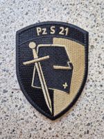 *** Badge Panzer Pz S 21 mit klett ***
