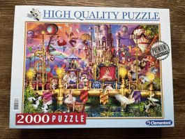 CLEMENTONI PUZZLE – 2000 Teile – „The Circus“