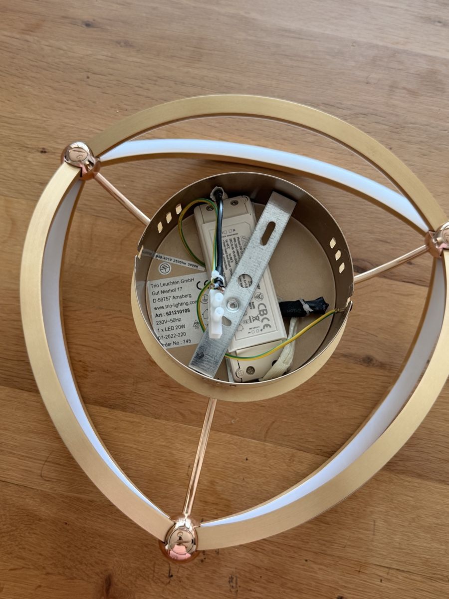 Lampadari & plafoniere: Deckenleuchte Metall LED dimmbar 41cm Durchmesser 3000K  – Usato da Teufen AR venduto da arz_yjz9 1