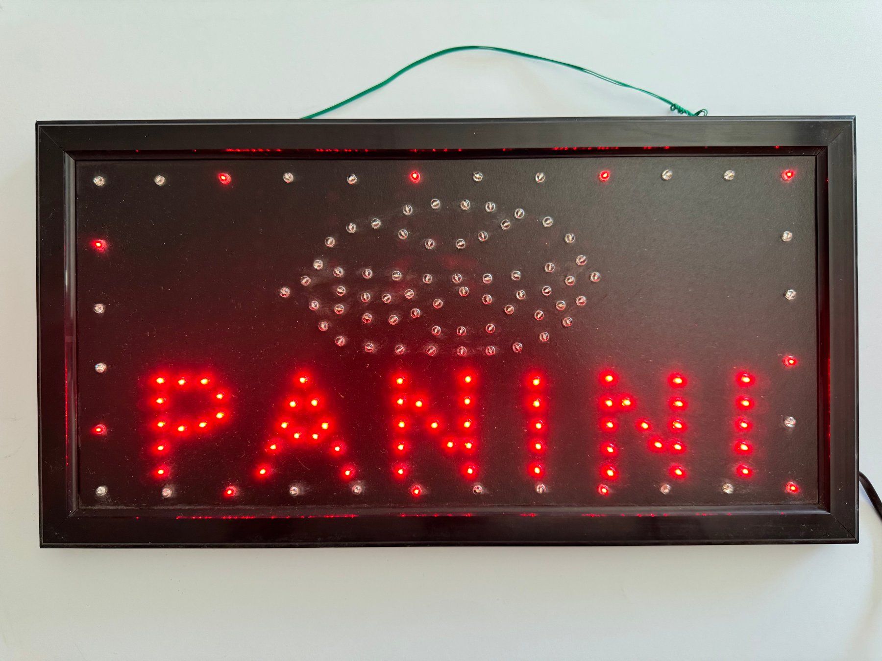Alle Dekorationen: Leuchtreklame PANINI mit LED beleuchtet – Gebraucht aus Feldmeilen von Allerlei3112