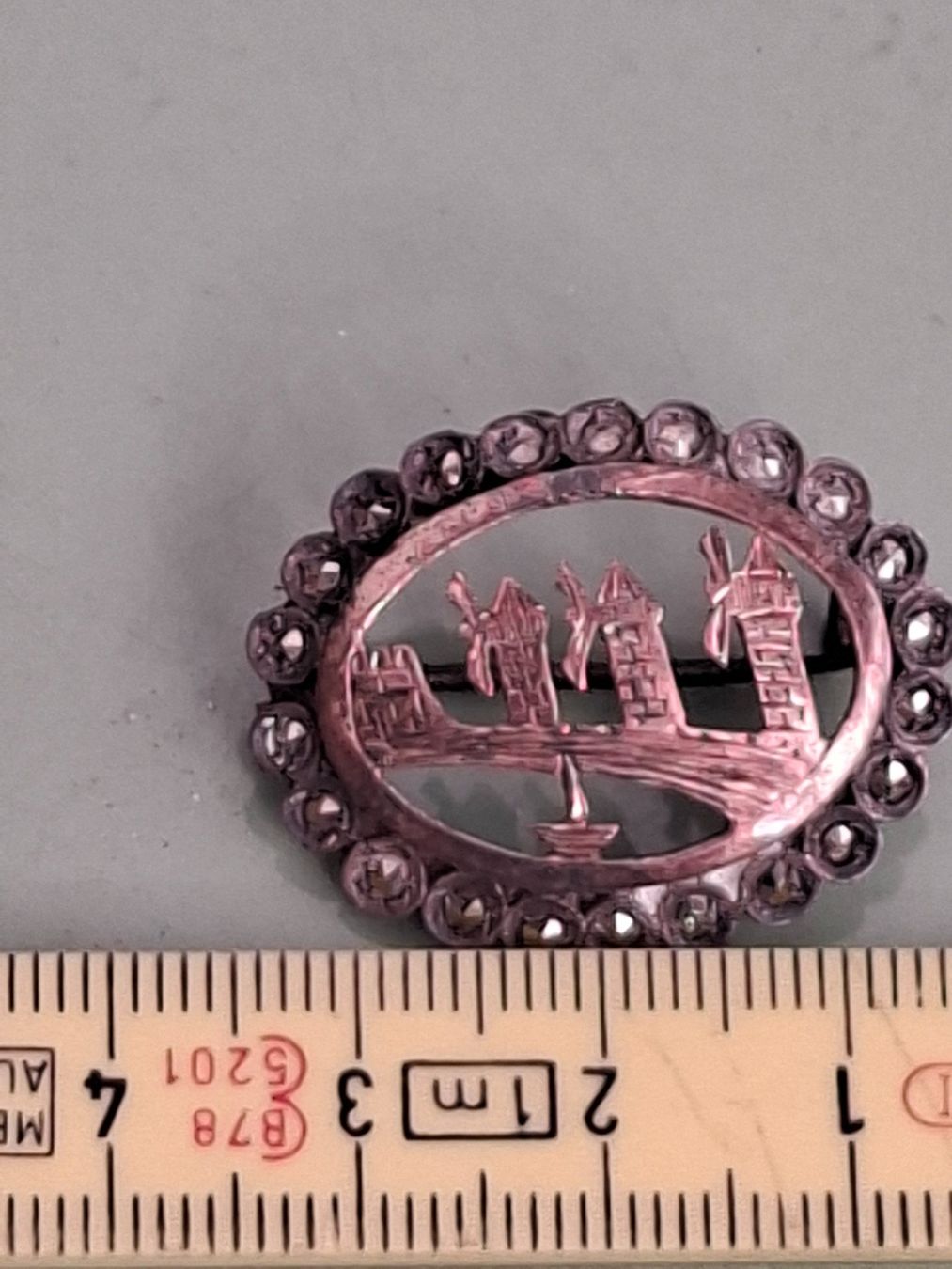 Broches & Aiguilles: Brosche mit Windmühlen Motiv Silber gebraucht – D'occasion à Schaffhausen par meteor7 3
