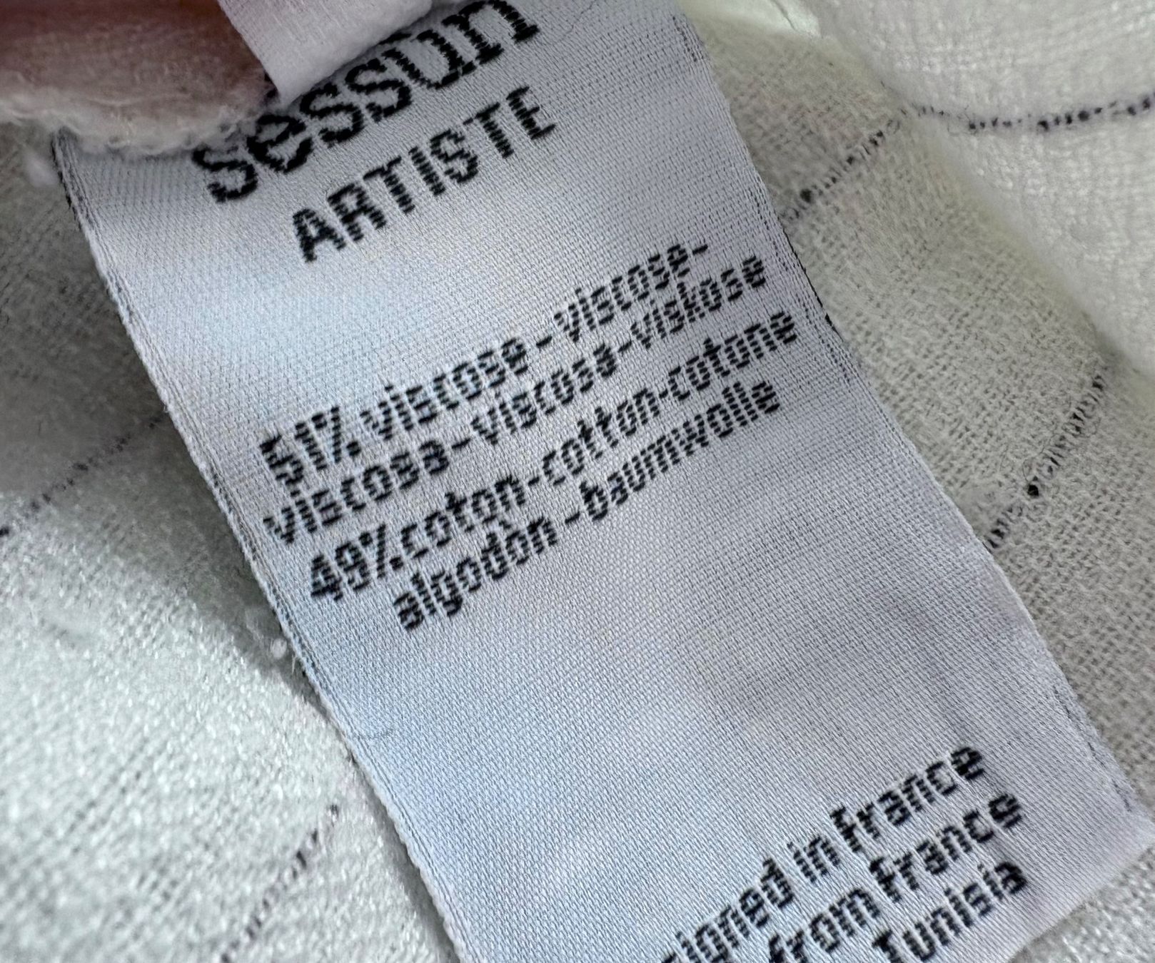 Sessun Blusen: Sessun, Bluse, Gr. L, Viscose/Cotton – Gebraucht aus Zürich von Pokimoki_1 4
