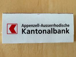Zündhölzli der Appenzell-Ausserrhodischen Kantonalbank
