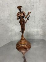 Don Quijote Figur Bronze-Look Ritter Skulptur Heimdeko 