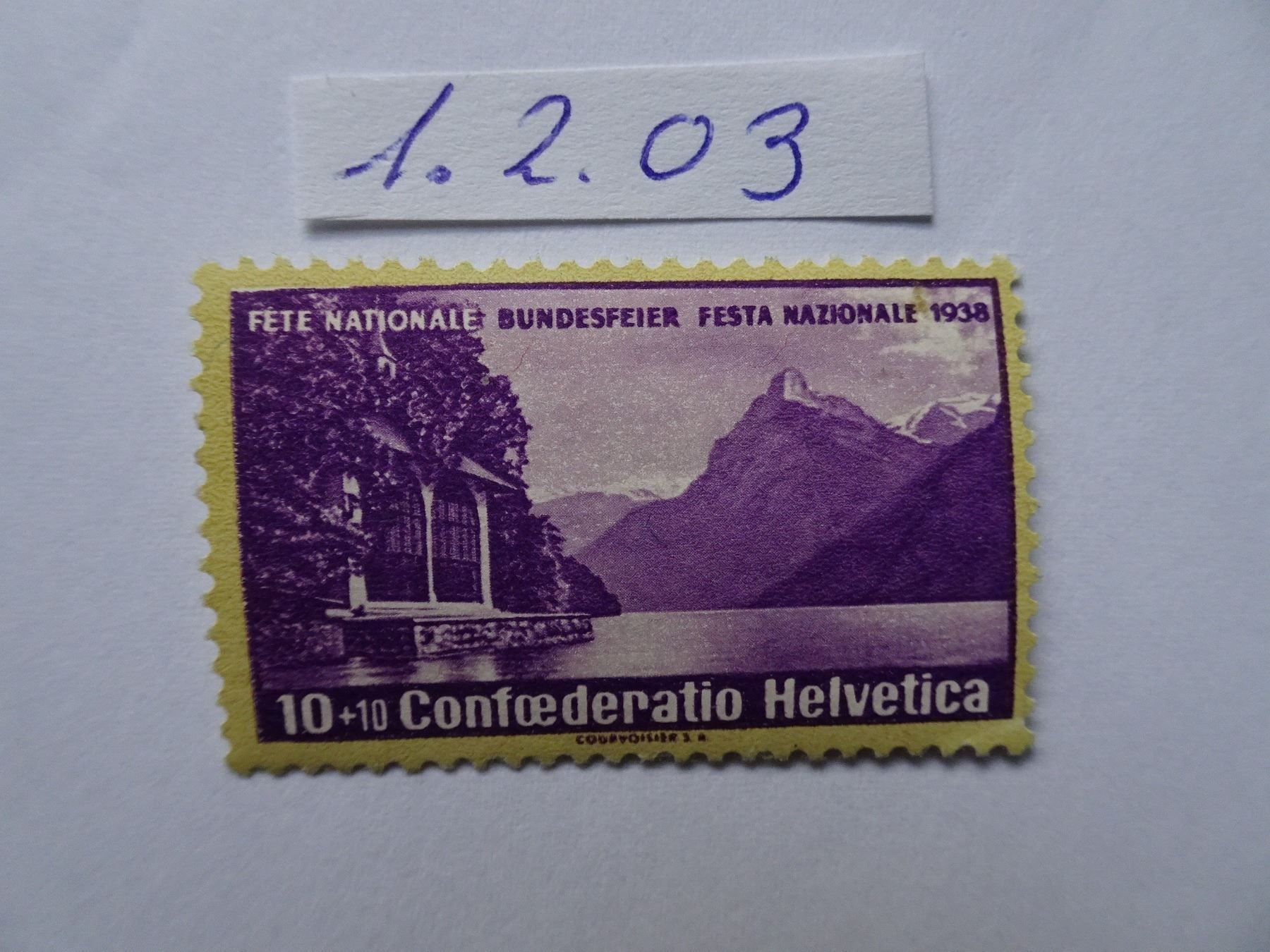 Tous les timbres: PP 1938** – Neuf (Voir description) à Aadorf par Chnorli-Furz 1