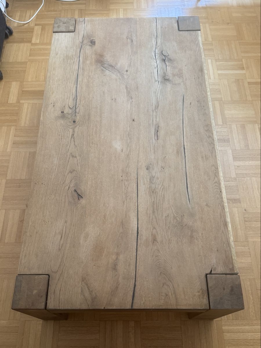 Tables: TRAVERS Couchtisch – massive Eiche – D'occasion à Luzern par Qupawo 1