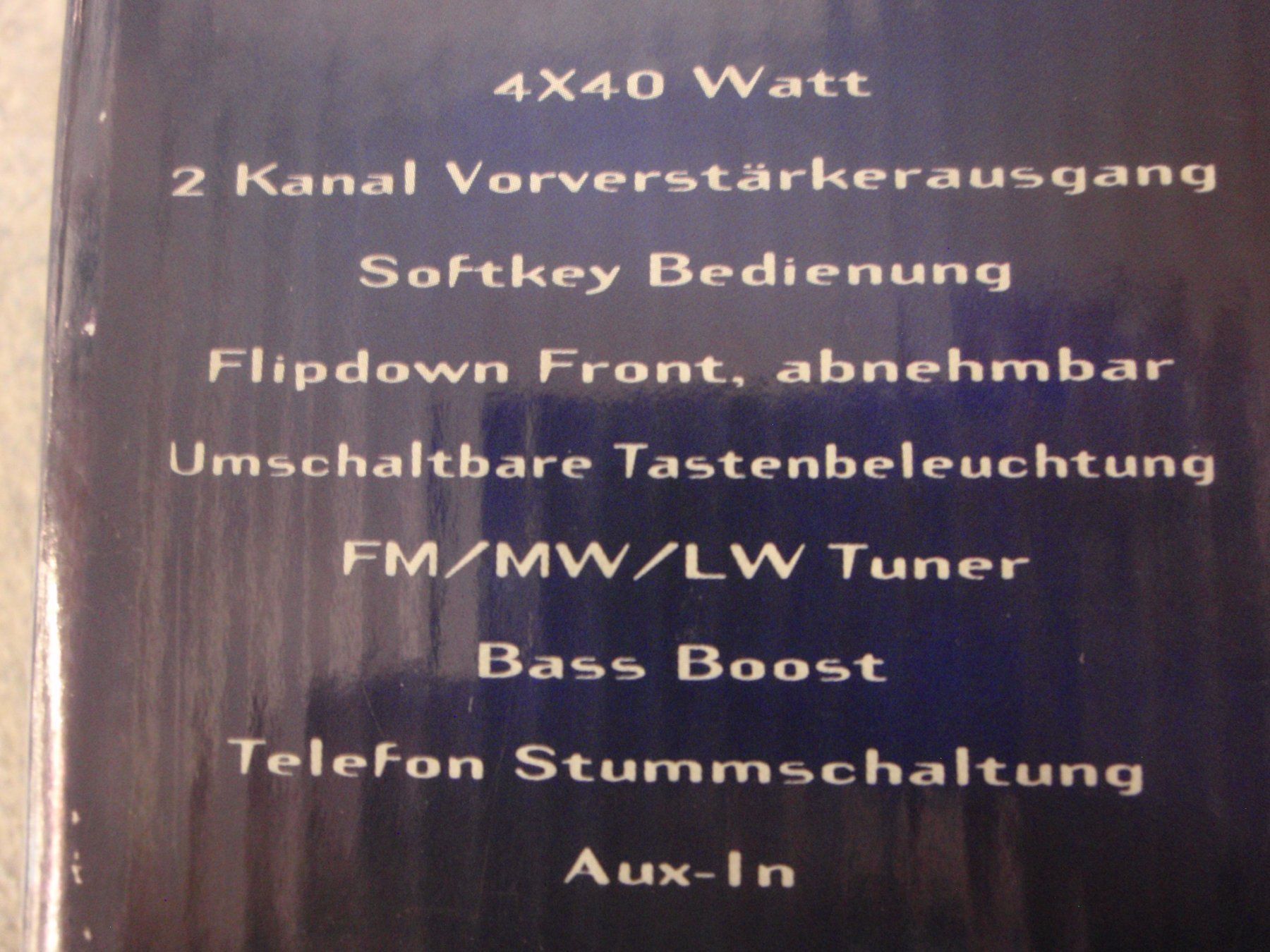 Radio: Autoradio  VDO dayton 1404  mit CD / MP3 – Nuovo e nell'imballaggio originale da Boswil venduto da pavo1 3