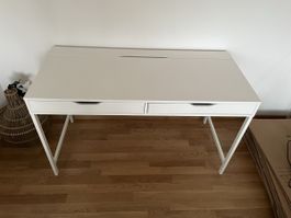 Ikea Schreibtisch weiss mit 2 Schubladen