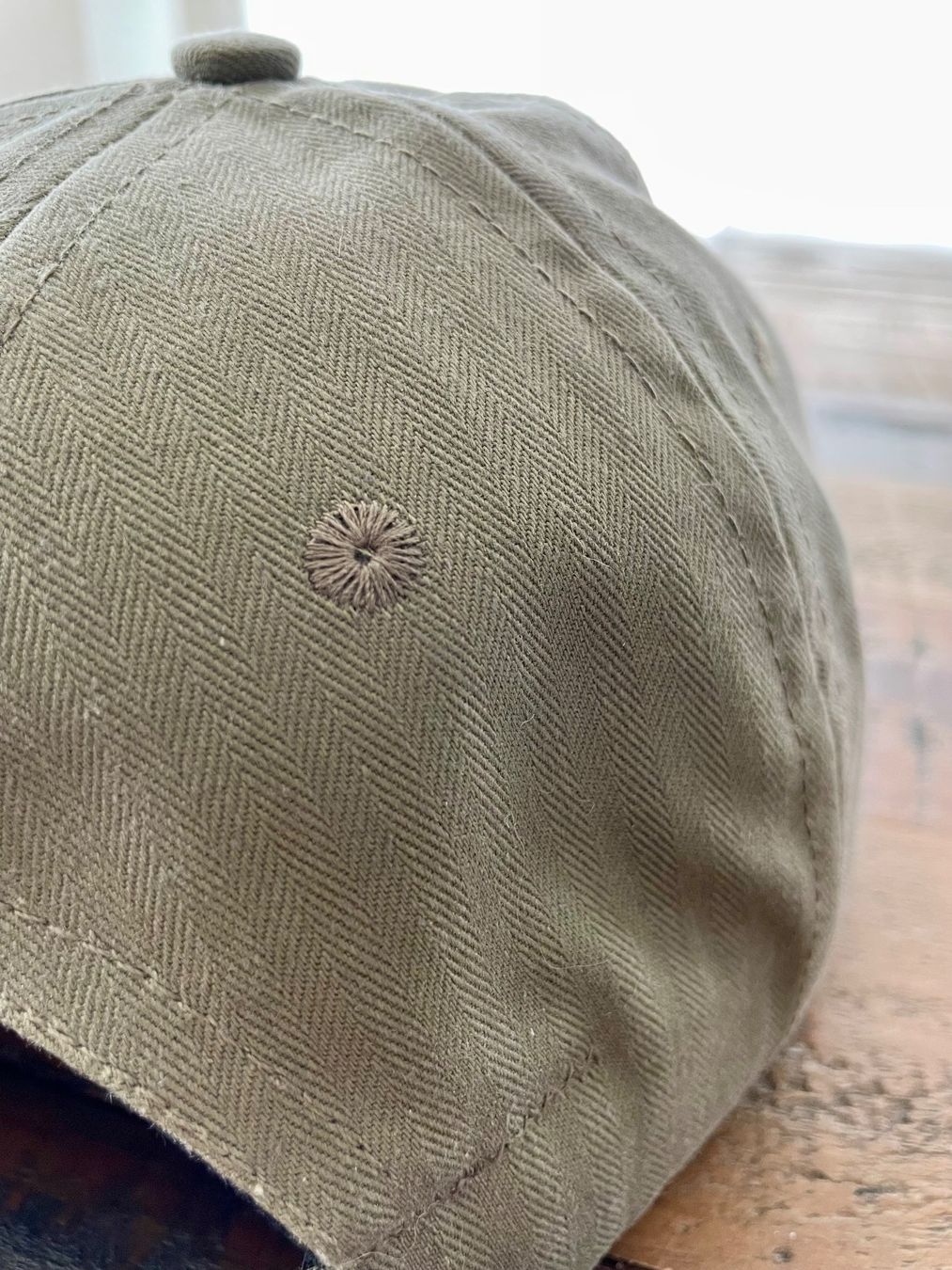 Copricapi, berretti & cappellini: Dehen 1920 Waxed Cotton Baseball Cap (Neuwertig) - Sage – Usato da Zürich venduto da Braden 2