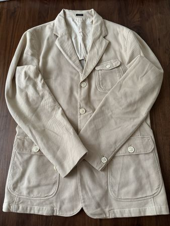 Massimo dutti jacke gr.54 100%cotton (exterior)