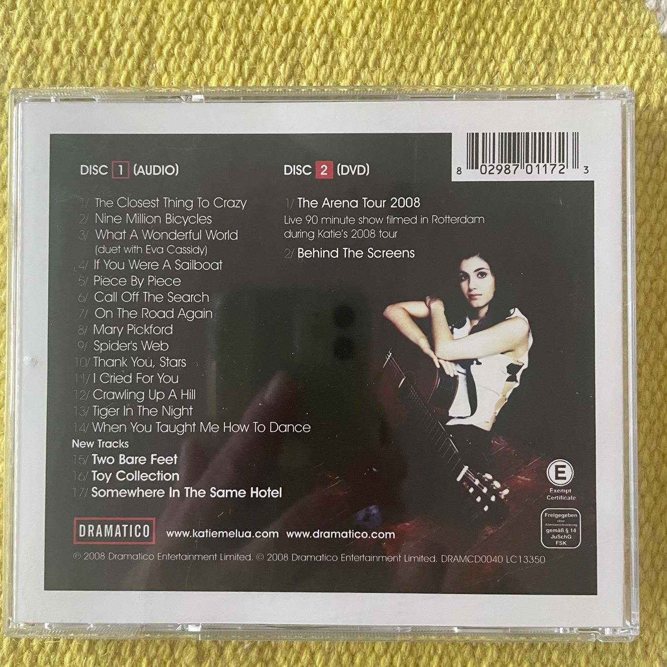 CD: THE KATIE MELUA-1CD+1DVD COLLECTION – Usato da Rorschacherberg venduto da CD-Roli 1