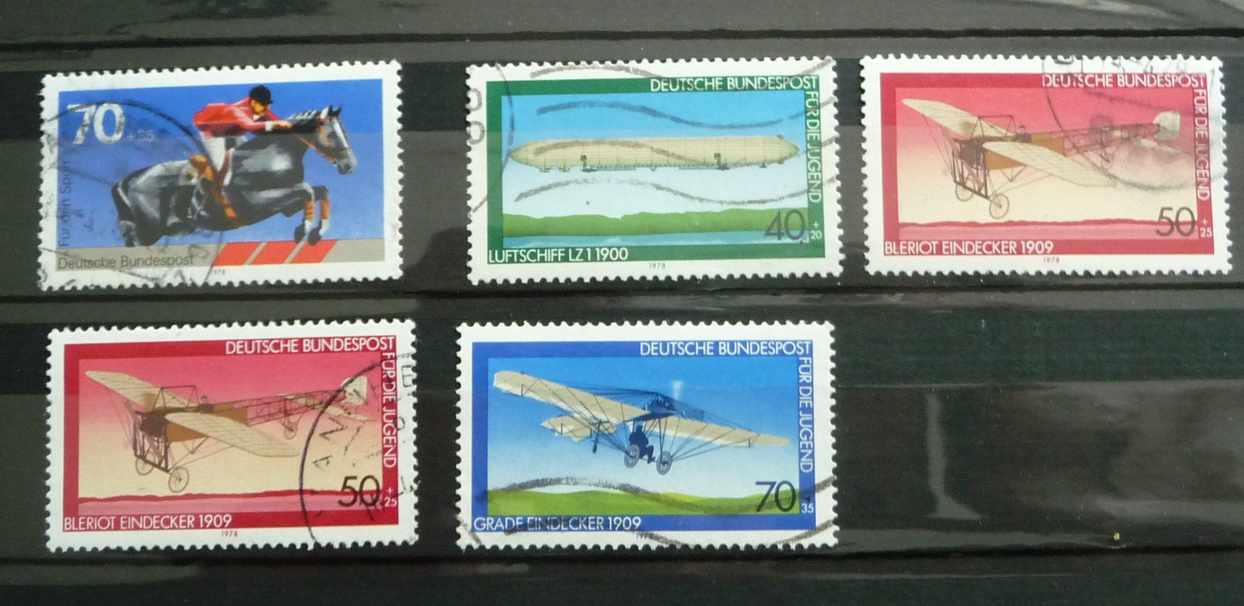 Alle Briefmarken: 1978 BRD 40 - 70 gestempelt – Gebraucht aus Horgen von FIR-2008