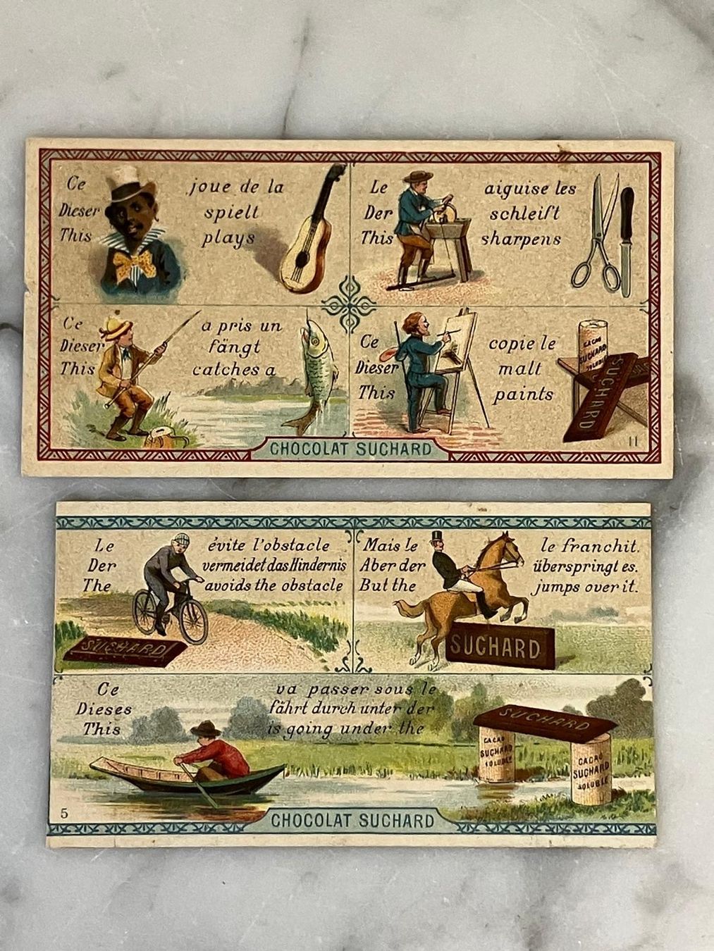 Suchard Sammelbilder & Trading cards: Chocolat Suchard, Sammel-Karten, Werbebildli – Gebraucht aus Regensdorf von 9074