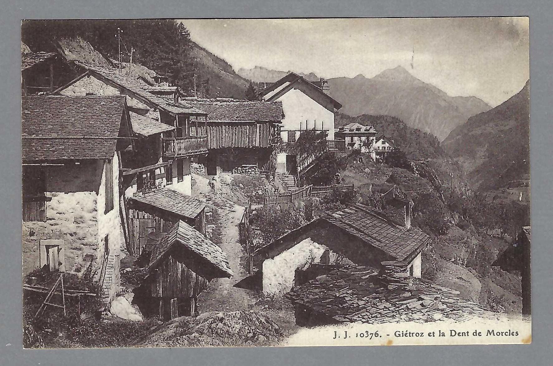 Cartoline postali: GIÉTROZ, *. – Usato da Pura venduto da ulisse1957