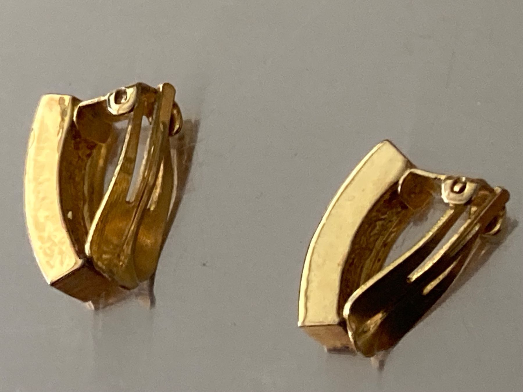 Orecchini pendenti & Orecchini a lobo: Boucles d’oreilles vintage doré – Usato da Marly venduto da Antigona71 2