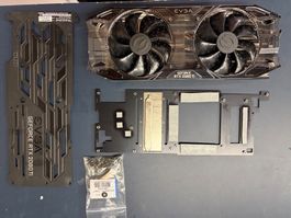 Neuwertiger EVGA RTX 2080ti Kühler (Referenz PCB)