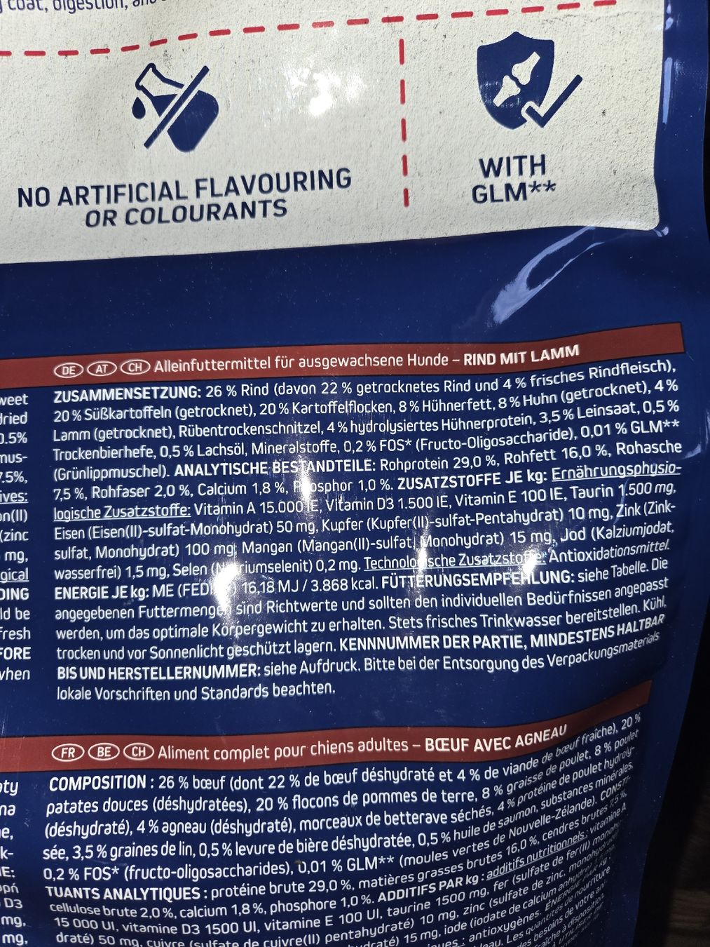 Mangimi: Rocco Classic Beef with Lamb Hundefutter, 10 Kilo. – Nuovo (secondo la descrizione) da Bern venduto da mar_9kpn 2