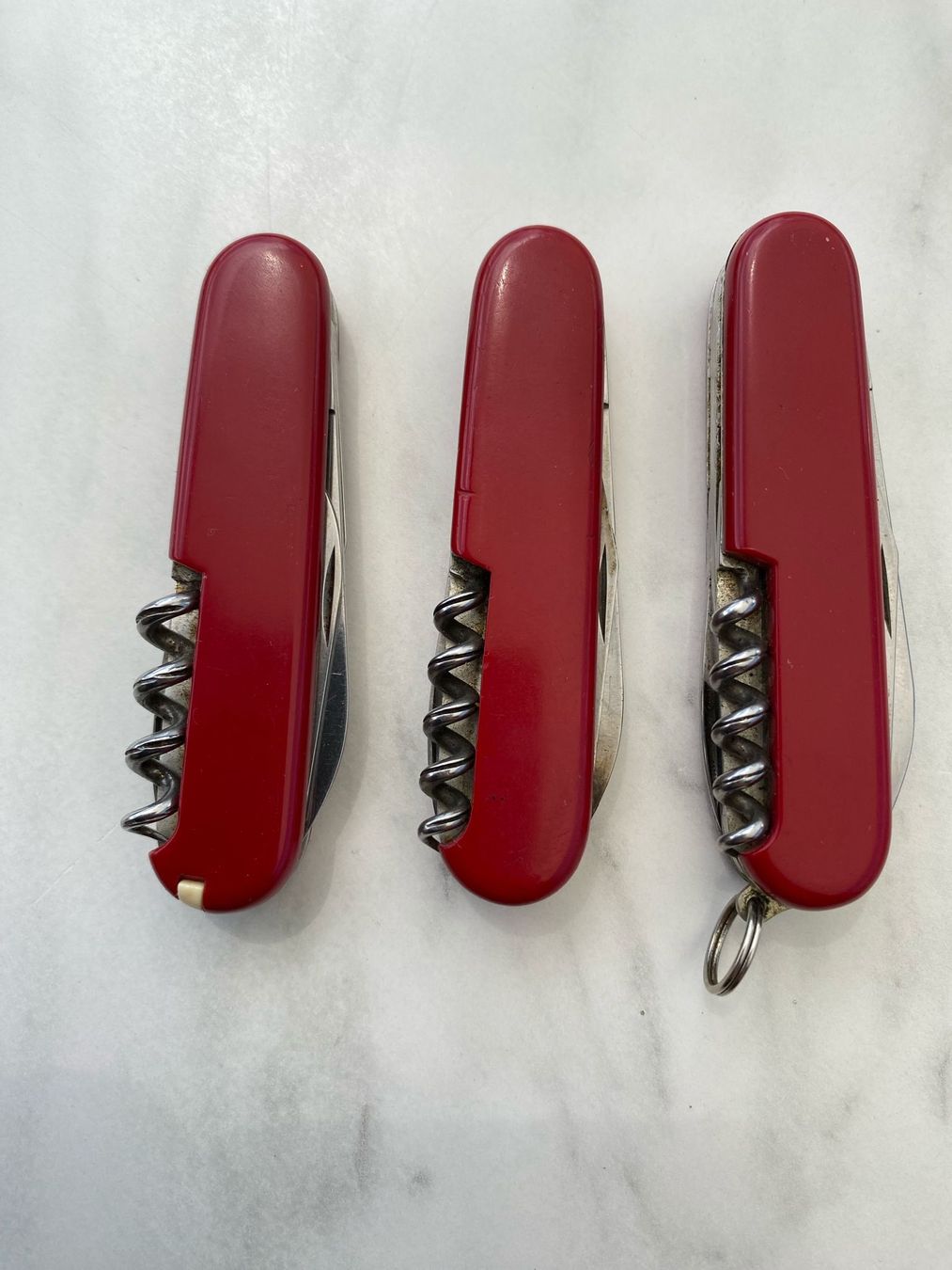 Victorinox Taschenmesser: 3x Original Victorinox Sackmesser – Gebraucht aus Walkringen von Levisticum 1