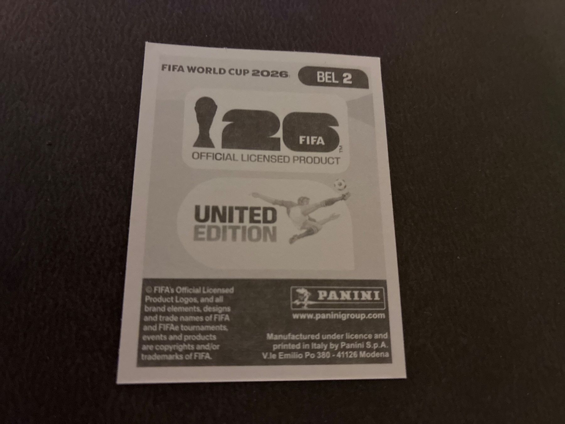 Panini Carte collezionabili: Panini WM 2026 Mexiko Sticker - BEL2 – Nuovo (secondo la descrizione) da Basel venduto da yac_h5js 1