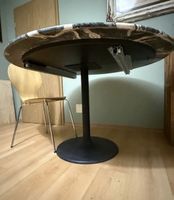 Moderner Esstisch, Marmoroptik,